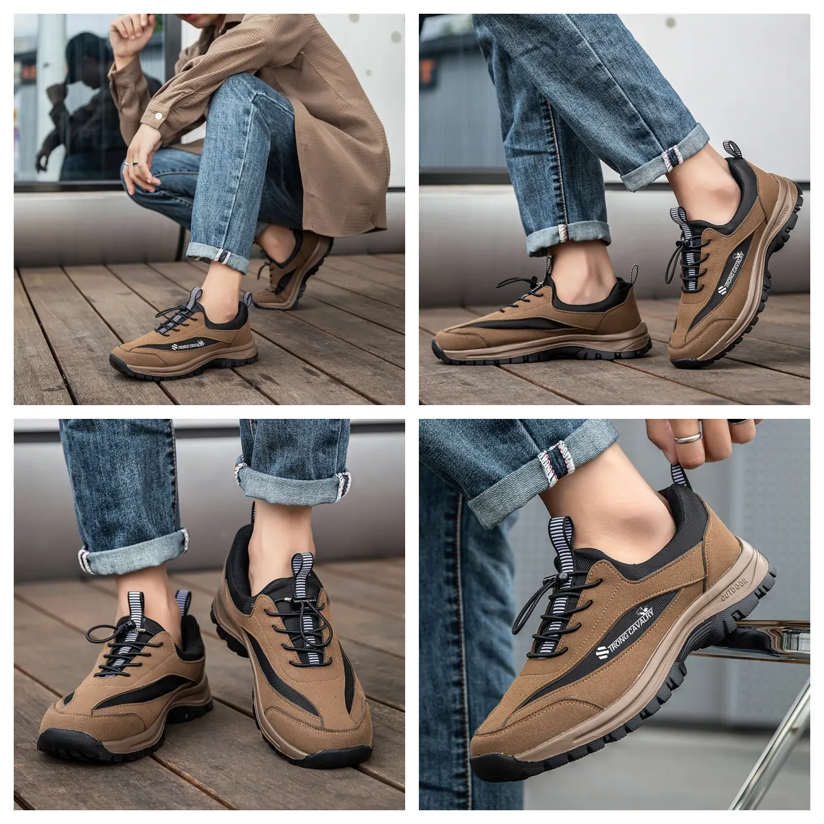 (⏰50% reducere la produse noi, doar astăzi) Pantofi casual pentru bărbați TRONG CAVARY 👞Confortabil și călduros, susține arcurile ✅Un must-have pentru bărbați