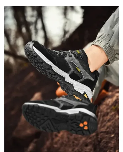 (🔥50% reducere astăzi - nu-l ratați⏰) Pantofi ortopedici de exterior pentru bărbați 👞Suport arcuit, ameliorarea durerii✅Design ergonomic