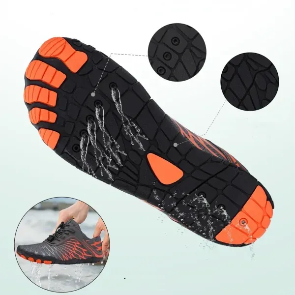 [🔥Reducere de 50% pe durată limitată - nu o ratați] Pantofi anti-alunecare desculți cu design ergonomic: confortabili pentru mers pe jos