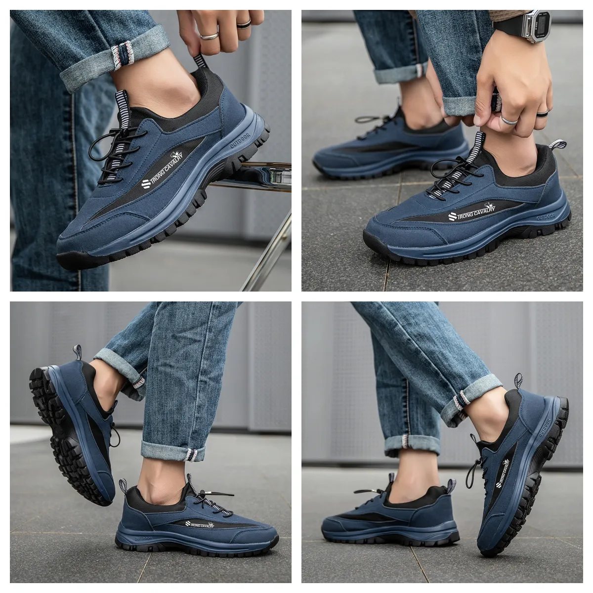 (⏰50% reducere la produse noi, doar astăzi) Pantofi casual pentru bărbați TRONG CAVARY 👞Confortabil și călduros, susține arcurile ✅Un must-have pentru bărbați