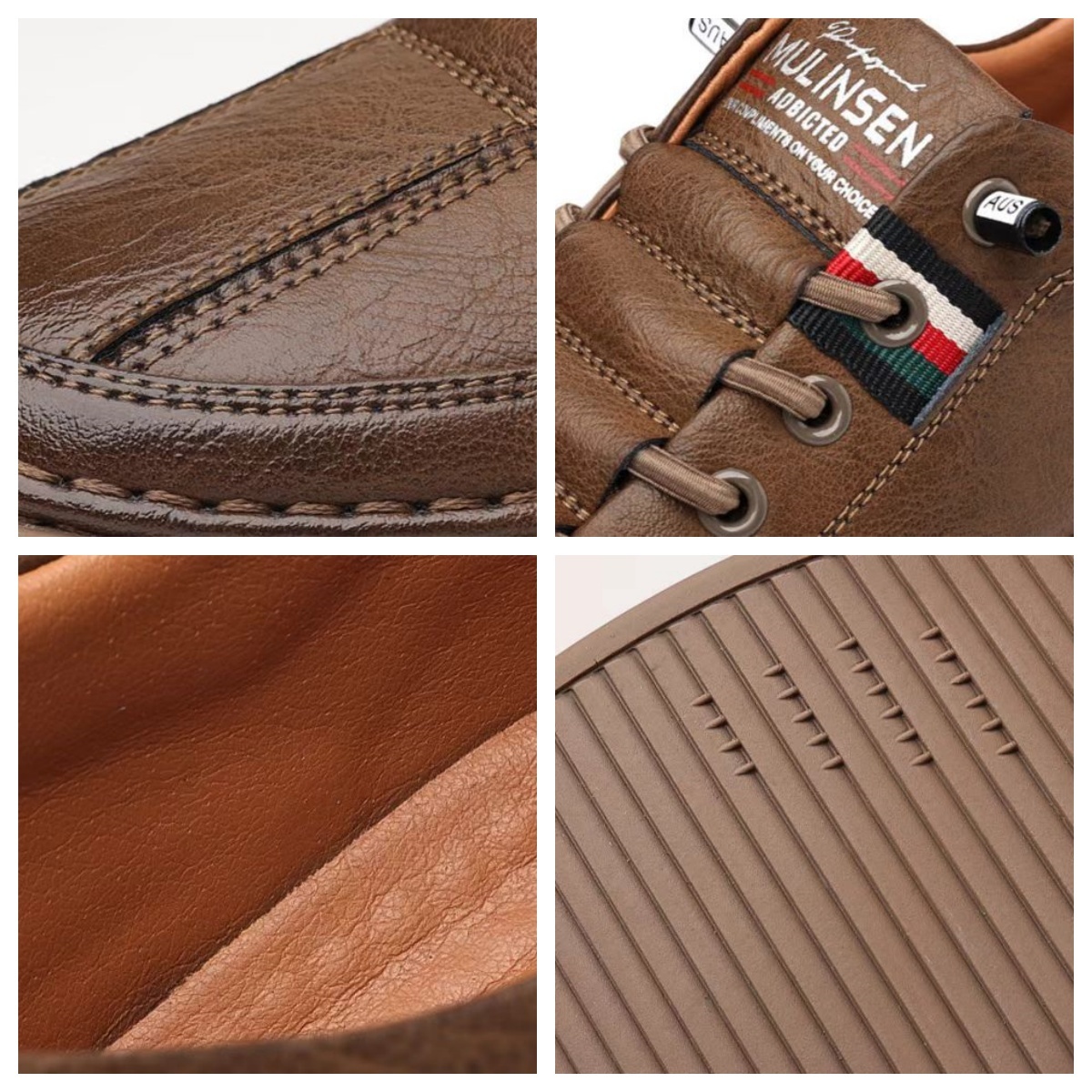 (🎉Reducere de 60% astăzi - ofertă pe timp limitat, nu o ratați) - Pantofi ortopedici autentici din piele de vacă australiană - ✅Un must-have pentru bărbați