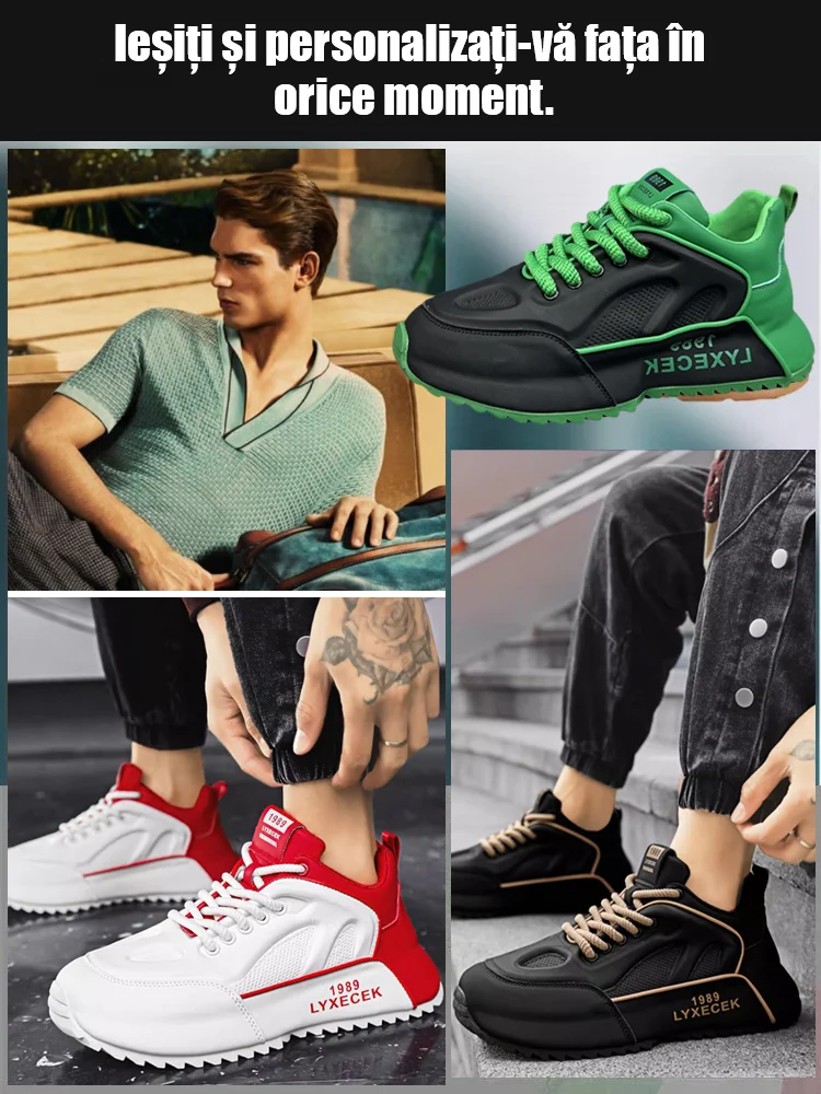 (🔥50% reducere astăzi - nu-l ratați) Pantofi ortopedici de înaltă calitate pentru bărbați👞Suport arcuit, postură corectă de mers - Design ergonomic