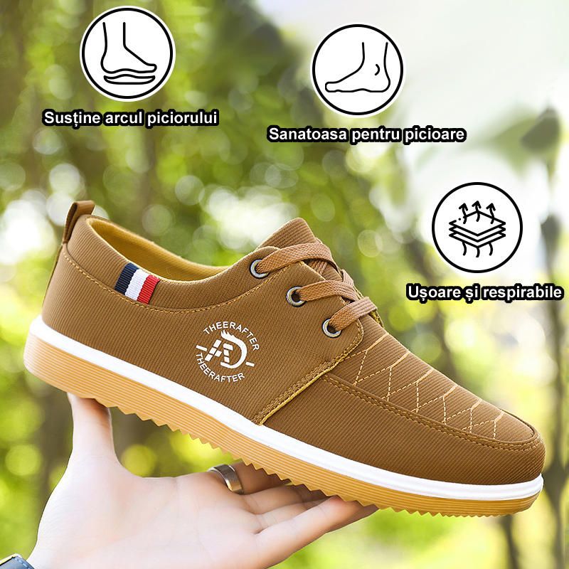 🔥Ultima zi 50% reducere ⏰Pantofi ortopedici confortabili pentru bărbați - Ameliorează durerile de picioare și călcâi - Design ergonomic