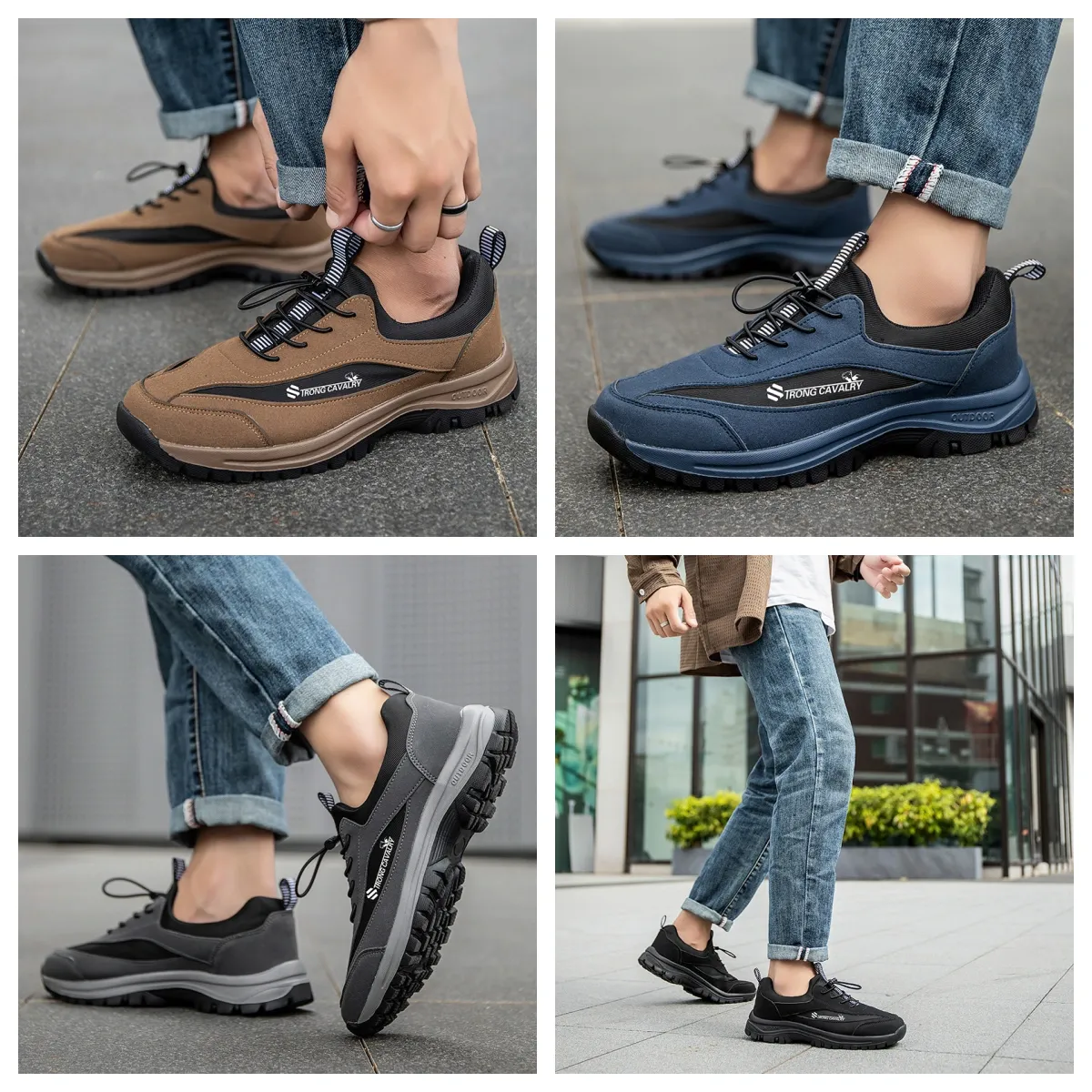 (⏰50% reducere la produse noi, doar astăzi) Pantofi casual pentru bărbați TRONG CAVARY 👞Confortabil și călduros, susține arcurile ✅Un must-have pentru bărbați