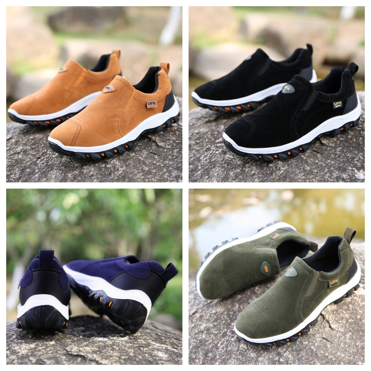 (🔥70% reducere astăzi - nu ratați) ⏰ Pantofi ortopedici din piele de căprioară de lux Soft Comfort (Suport - Ameliorarea durerii la picioare)