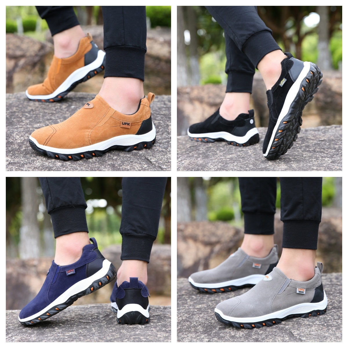 (🔥70% reducere astăzi - nu ratați) ⏰ Pantofi ortopedici din piele de căprioară de lux Soft Comfort (Suport - Ameliorarea durerii la picioare)