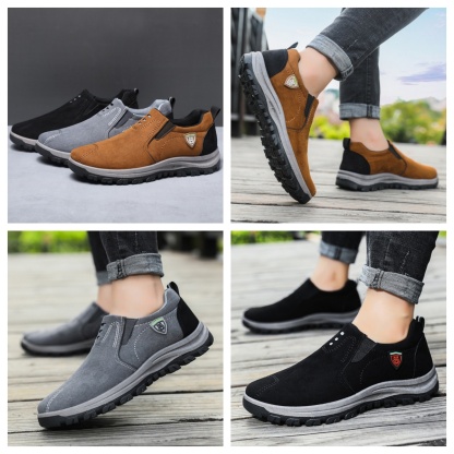 【⏰REDUCERE DE 50% AZI - NU RĂTAȚI-O】Pantofi casual pentru bărbați, suport pentru arc ✅Ușoare și confortabile - Piele de înaltă calitate + cusute manual👞
