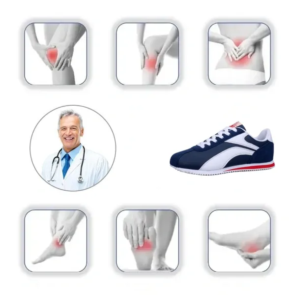 (⏰50% reducere astăzi - nu ratați-o🔥) Pantofi casual pentru bărbați ✅ Suport arc, postură corectă de mers - Design ergonomic