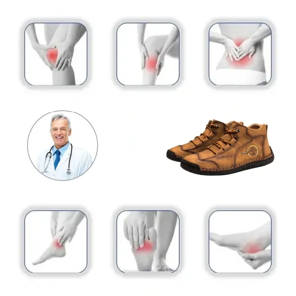 [Copy]【⏰50% reducere astăzi - nu-l ratați】 Pantofi ortopedici cu design ergonomic - piele de înaltă calitate + cusături manual 👞