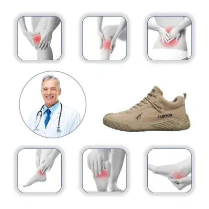 (⏰Reducere de 50% astăzi - se încheie în curând) Pantofi casual pentru bărbați👞Suport pentru arc confortabil și respirabil✅Poziție corectă de mers