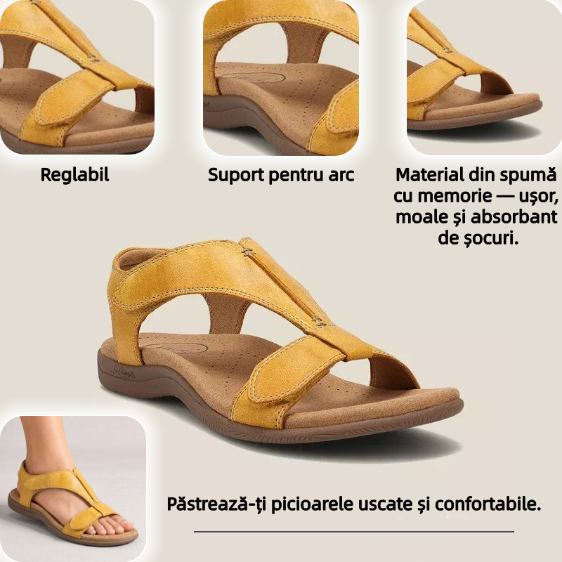⏰Azi 50% reducere - Sandale ortopedice de vară cu suport pentru arc, m