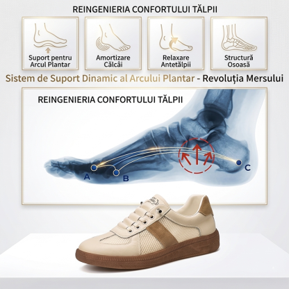☀️ Noutăți de vară: Pantofi de mers pentru bărbați — Suport pentru arcul plantar pentru ameliorarea durerii de picioare — Mers confortabil toată ziua — Versatil și elegant ✅