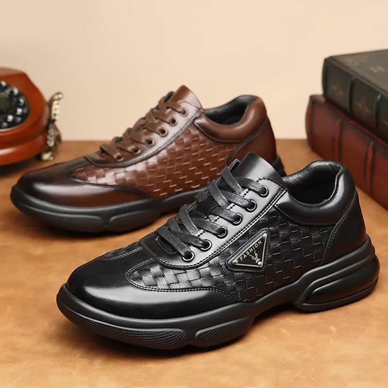 🔥 (Ultima zi 50% reducere - se termină în curând) Pantofi ortopedici confortabili din piele naturală pentru bărbați de înaltă calitate 👞Suport arc - Design ergonomic
