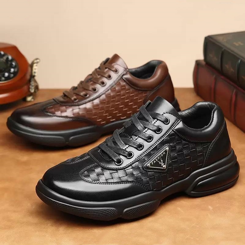 🔥 (Ultima zi 50% reducere - se termină în curând) Pantofi ortopedici confortabili din piele naturală pentru bărbați de înaltă calitate 👞Suport arc - Design ergonomic