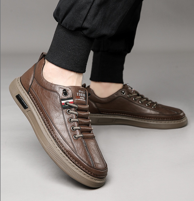 【🎉Reducere de 60% astăzi - ofertă pe timp limitat, nu o ratați】 - Pantofi ortopedici autentici din piele de vacă australiană👞 - Un must-have pentru bărbați✅