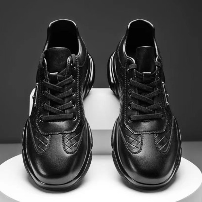 🔥(Ultima zi 50% reducere - nu-l ratați) Pantofi casual anti-alunecare pentru bărbați din piele naturală [38-44]👞