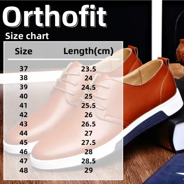 (🔥50% reducere astăzi - doar astăzi) Pantofi ortopedici din piele naturală pentru bărbați👞Suport arcuit, ușor, confortabil și potrivit pentru mers pe jos