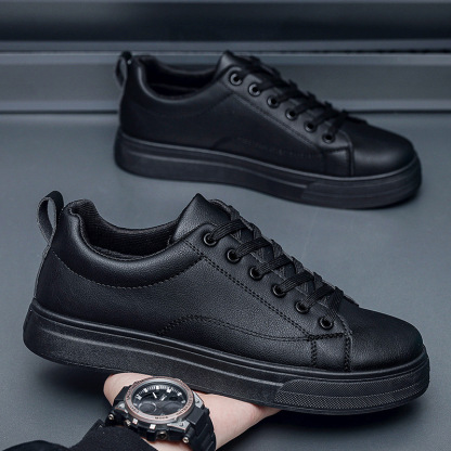 🔥(Ultima zi 50% reducere - nu-l ratați) Pantofi casual anti-alunecare pentru bărbați din piele naturală [39-45]👞