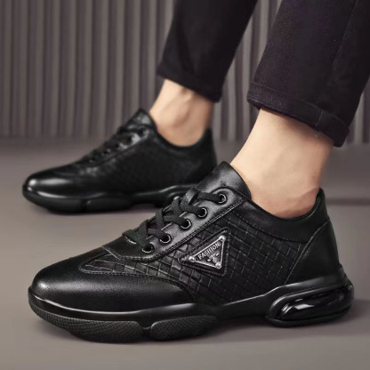 🔥(Ultima zi 50% reducere - nu-l ratați) Pantofi casual anti-alunecare pentru bărbați din piele naturală [38-44]👞