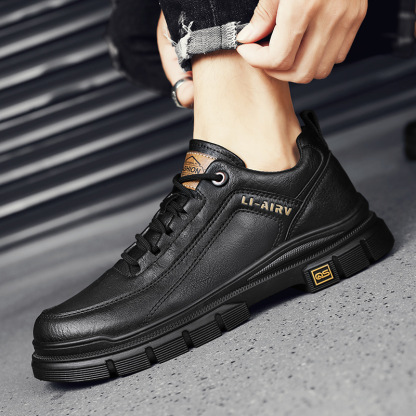 (🔥Reducere pe timp limitat - nu o ratați⏰) Pantofi casual pentru bărbați✅ Suport arc, postură corectă de mers - design ergonomic
