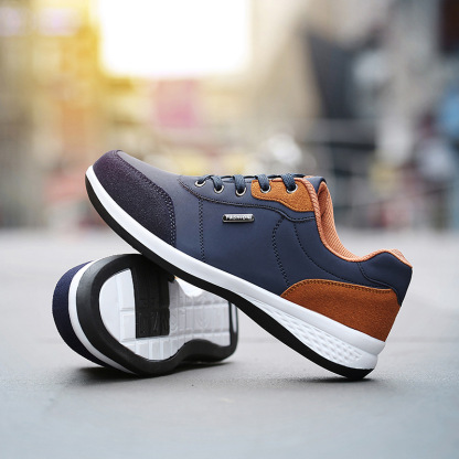 (🔥Reducere pe timp limitat - nu o ratați⏰) Pantofi casual pentru bărbați✅ Suport arc, postură corectă de mers - design ergonomic