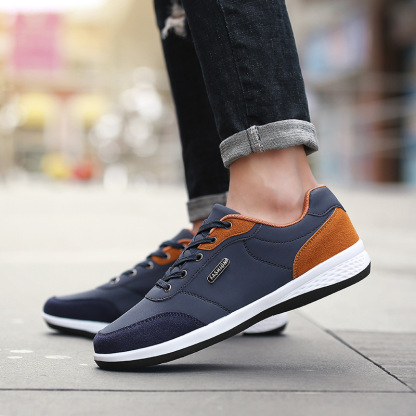(🔥Reducere pe timp limitat - nu o ratați⏰) Pantofi casual pentru bărbați✅ Suport arc, postură corectă de mers - design ergonomic