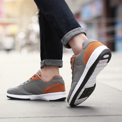 (🔥Reducere pe timp limitat - nu o ratați⏰) Pantofi casual pentru bărbați✅ Suport arc, postură corectă de mers - design ergonomic