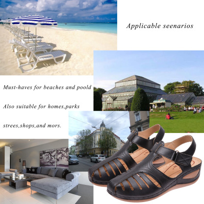 ⏰ Reducere la jumătate de preț pe perioadă limitată, care se încheie în curând - Sandale ortopedice de vară cu suport pentru arc, ✅ Mers confortabil și fără durere - Design ergonomic