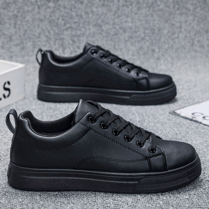 🔥(Ultima zi 50% reducere - nu-l ratați) Pantofi casual anti-alunecare pentru bărbați din piele naturală [39-45]👞