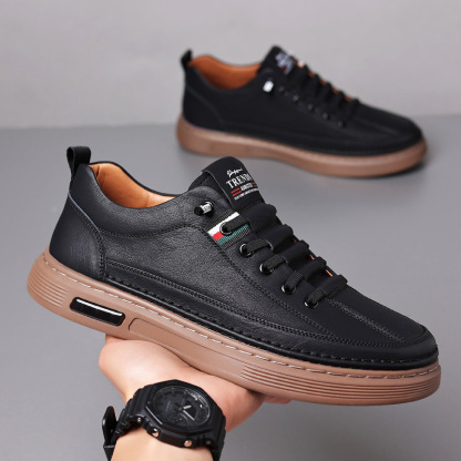 【🎉Reducere de 60% astăzi - ofertă pe timp limitat, nu o ratați】 - Pantofi ortopedici autentici din piele de vacă australiană👞 - Un must-have pentru bărbați✅