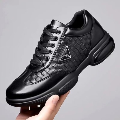 🔥(Ultima zi 50% reducere - nu-l ratați) Pantofi casual anti-alunecare pentru bărbați din piele naturală [38-44]👞