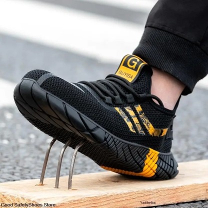 (🔥50% reducere pentru o perioadă limitată - nu-l ratați) Pantofi de lucru casual pentru bărbați multifuncționali – protejează-ți picioarele 👞