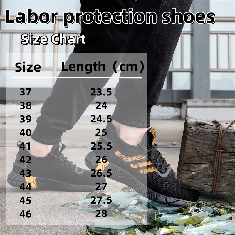 (🔥50% reducere pentru o perioadă limitată - nu-l ratați) Pantofi de lucru casual pentru bărbați multifuncționali – protejează-ți picioarele 👞