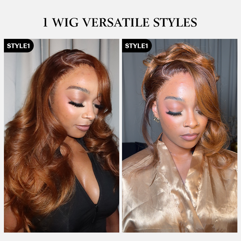 Raw Human Hair Body Wave 13x4/13x6 HD Frontal Wig by hairbymilan x Niceexhair (250% Density)
