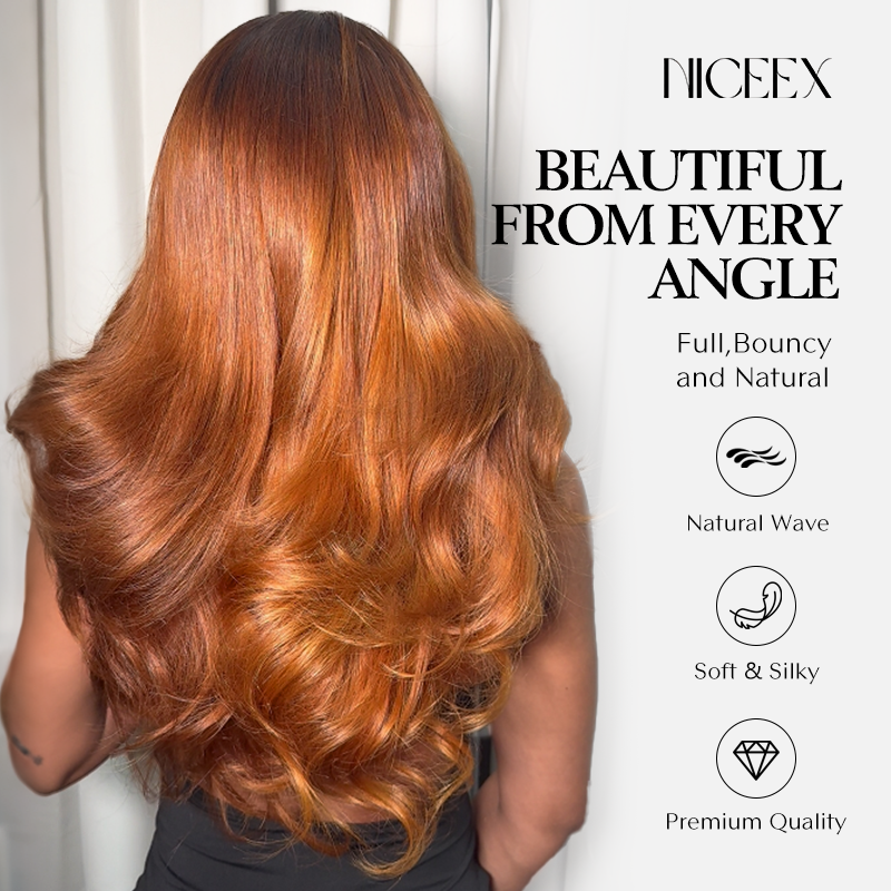 Raw Human Hair Body Wave 13x4/13x6 HD Frontal Wig by hairbymilan x Niceexhair (250% Density)