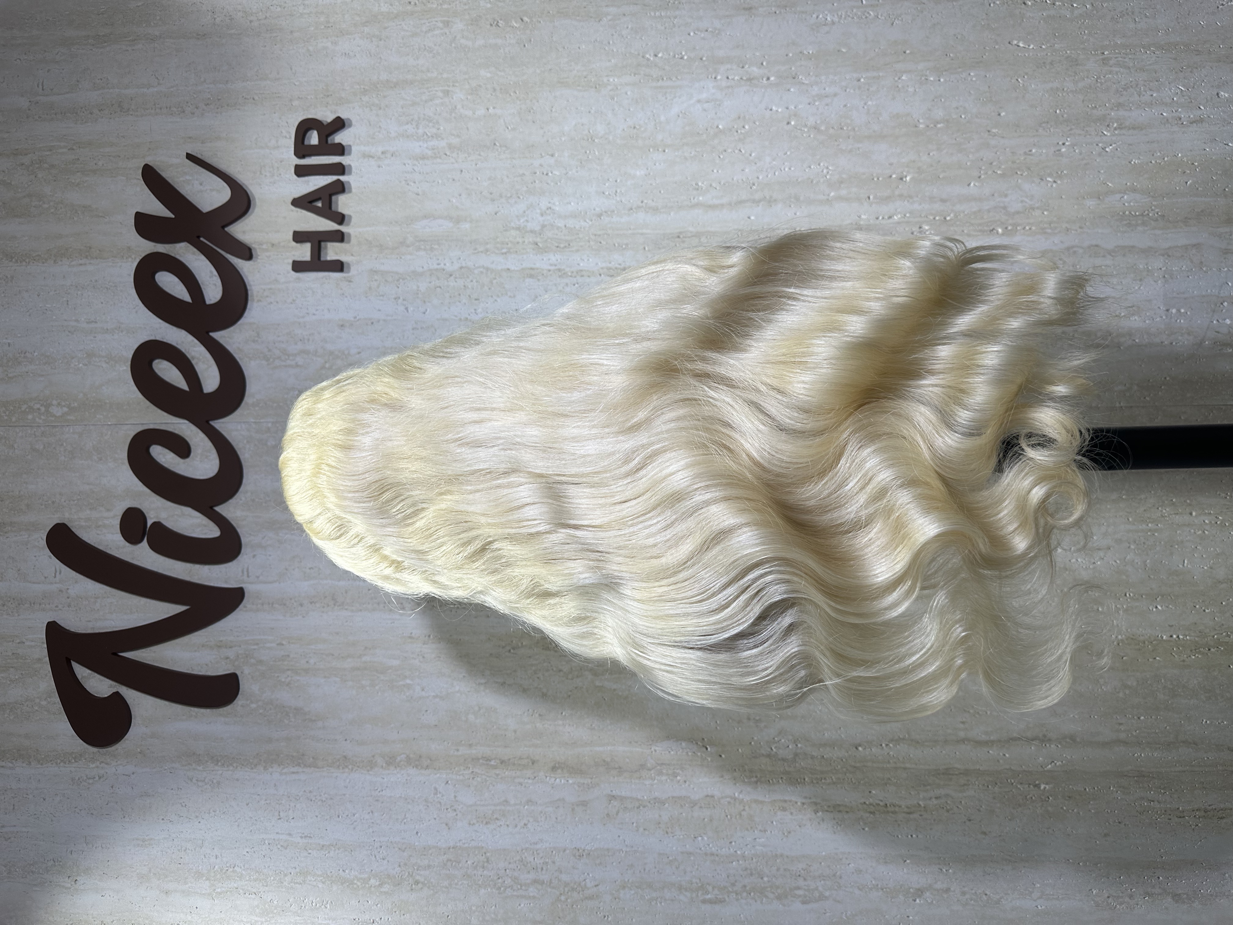 Raw Hair 613 Blonde Hair Color Wavy 13x6 13x4 Lace Frontal Wig Glue less 4x4 5x5 6x6 Body Wave Human Hair Wigs for Women