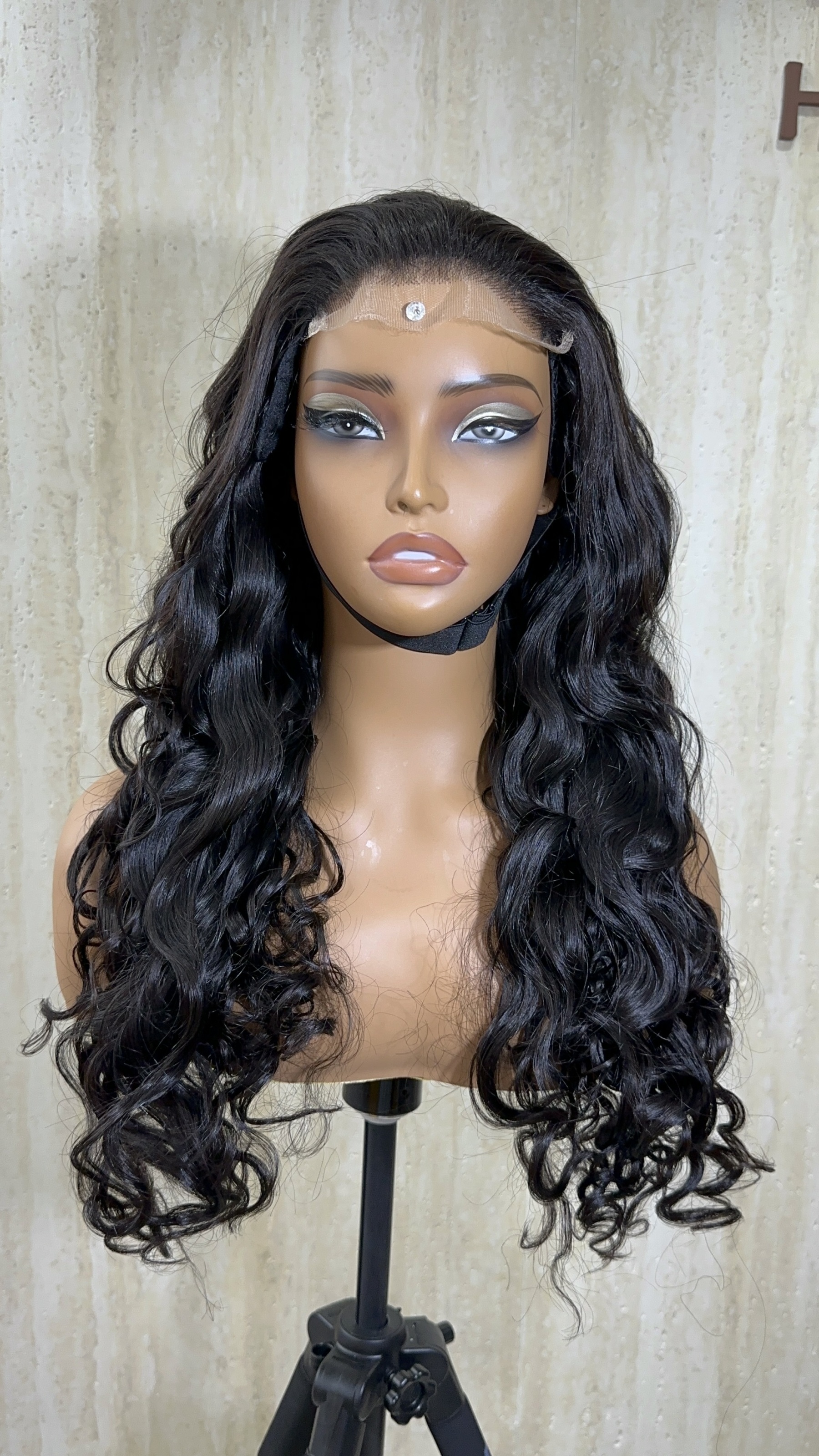Raw Hair 13x4/13x6 HD Closure Wigs Body Wave Layered Wig  200% Density