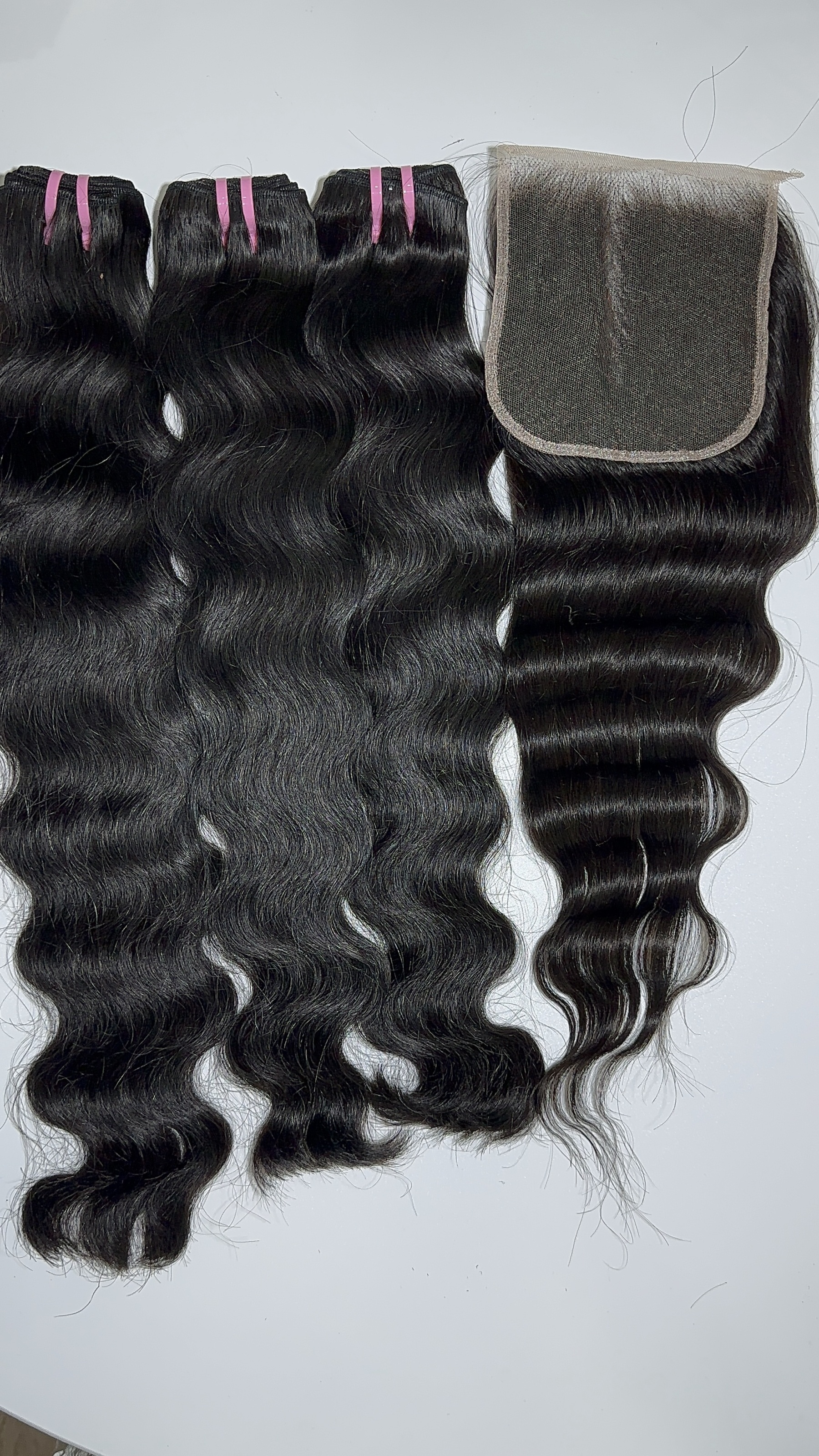 Vietnamese Raw wavy hair Premium quality Thicker Bundles From One Donor