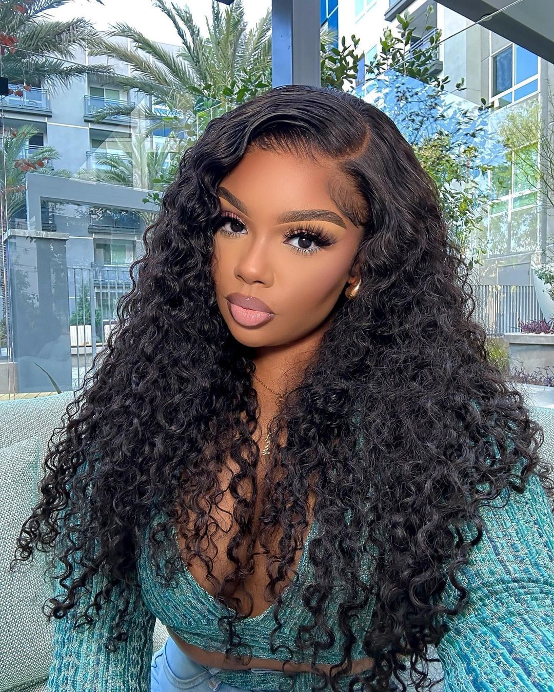 Raw Hair Italian Curly Wigs 7x7 6x6 5x5 4x4 Italian Wave Invisible HD Closure wig