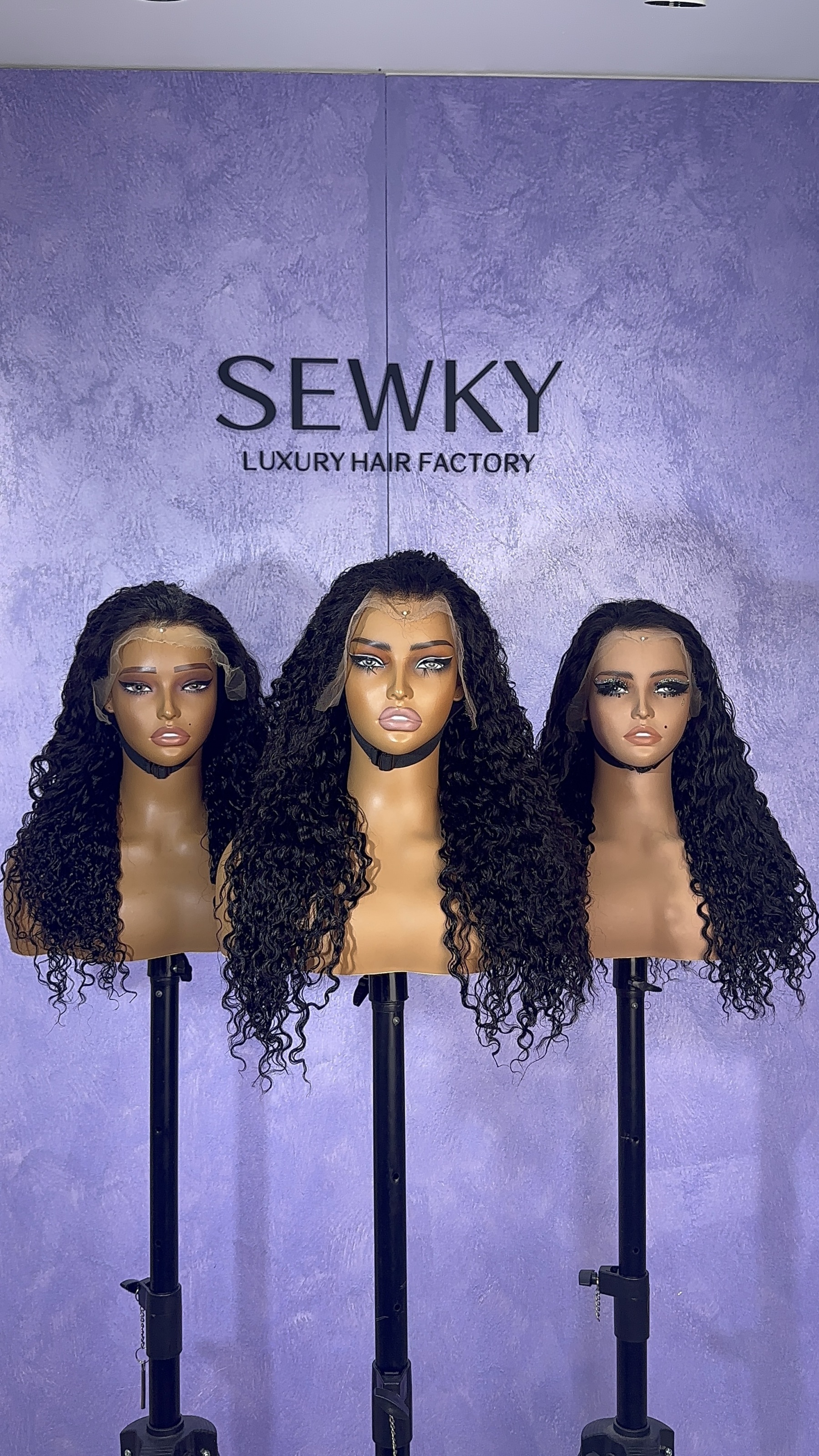 Raw Hair Burmese Curls 2x6 4x4 5x5 6x6 7x7 HD Closure Wigs New Fashion