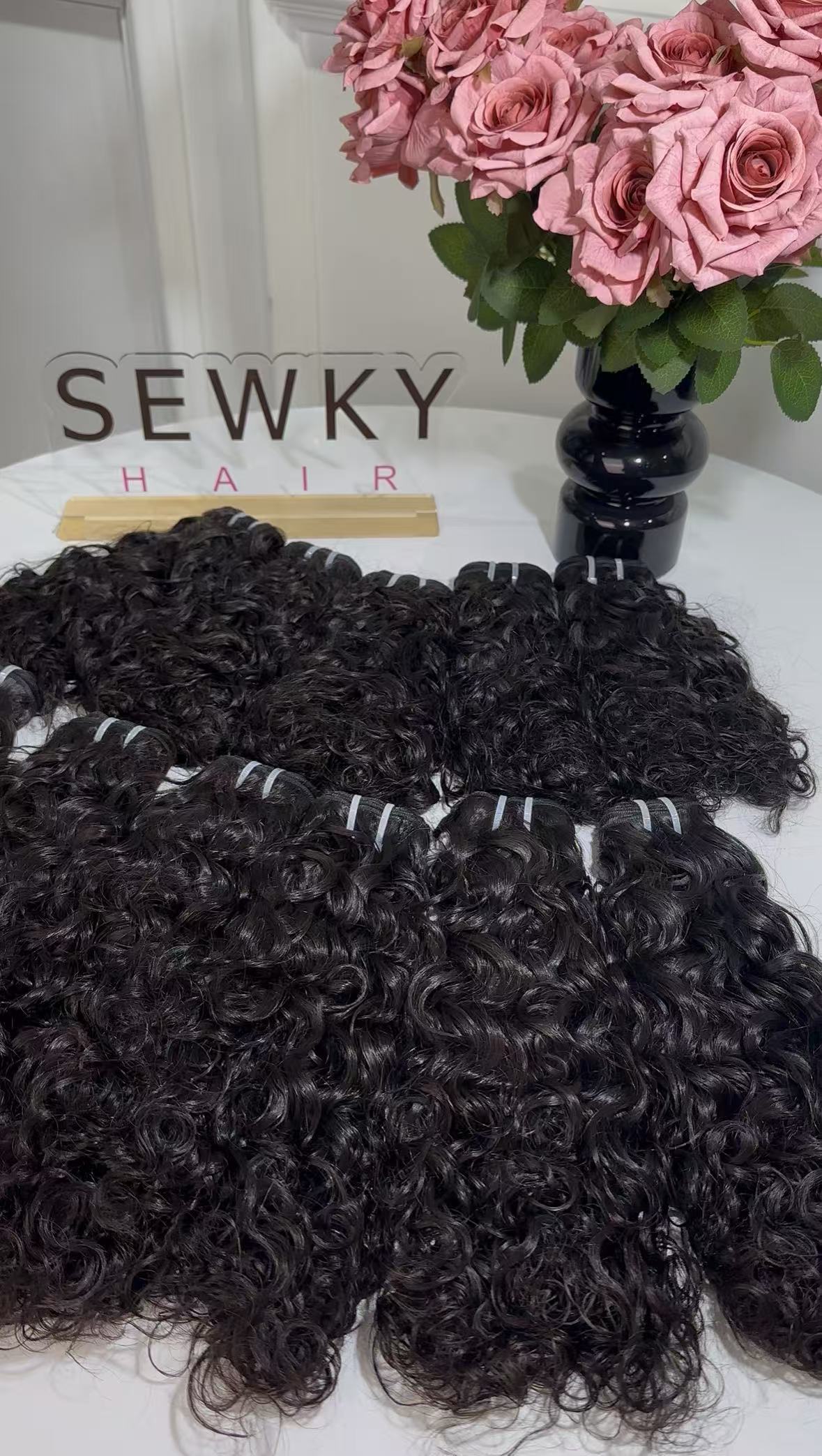 Burmese Hair Water Wave Hair Bundles