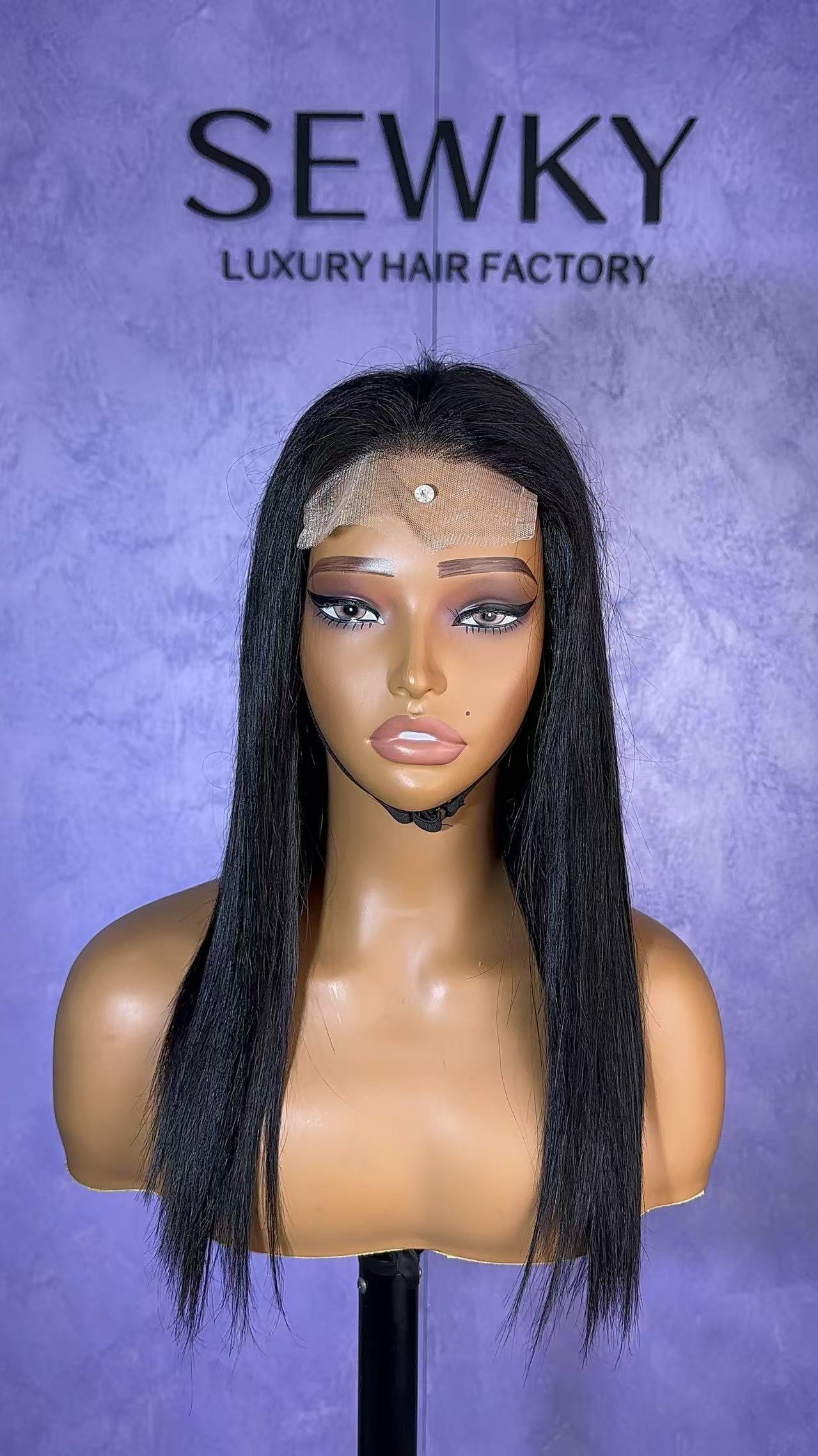 Raw Hair Straight 4x4/ 5x5 /6x6 /7x7 HD/Transparent Closure Wigs No Processed Glueless Wig