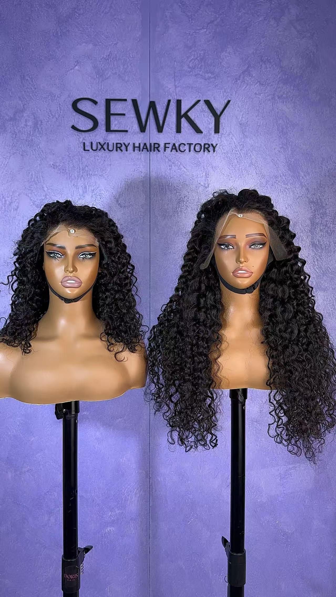 Raw Hair Water Wave Wig 4x4 5x5 6x6 7x7 HD Closure Wig