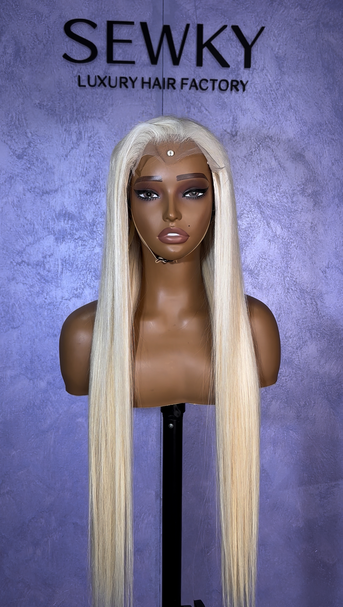 Raw Hair 613 Blonde Frontal & Closure Wig Straight HD Glueless Wigs