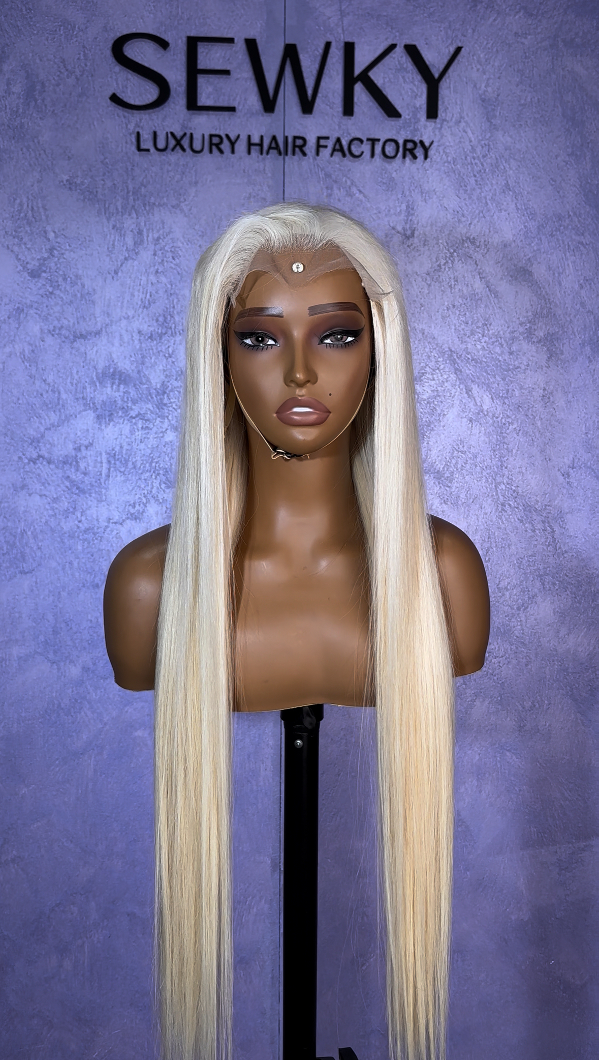 Raw Hair 613 Blonde Frontal & Closure Wig Straight HD Glueless Wigs
