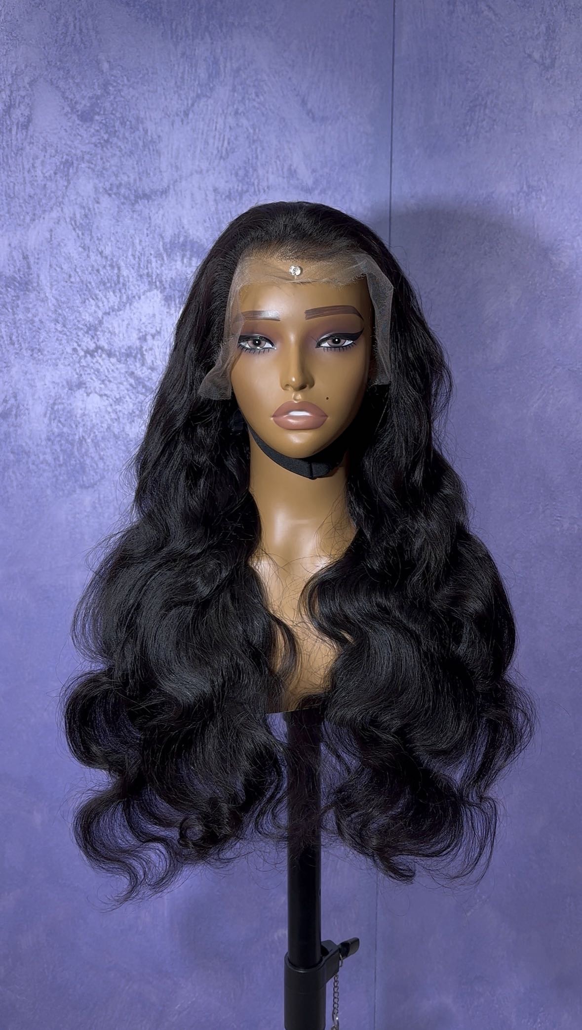 Raw Hair HD Closure Wig Body Wave with cap 4x4 5x5 6x6 7x7 Thin Film Lace Wig