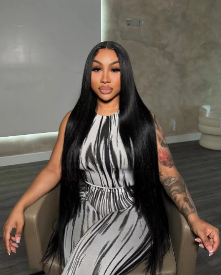 Raw Hair Glueless Wig 2x6 HD Closure Wigs Straight Film HD Lace Wigs