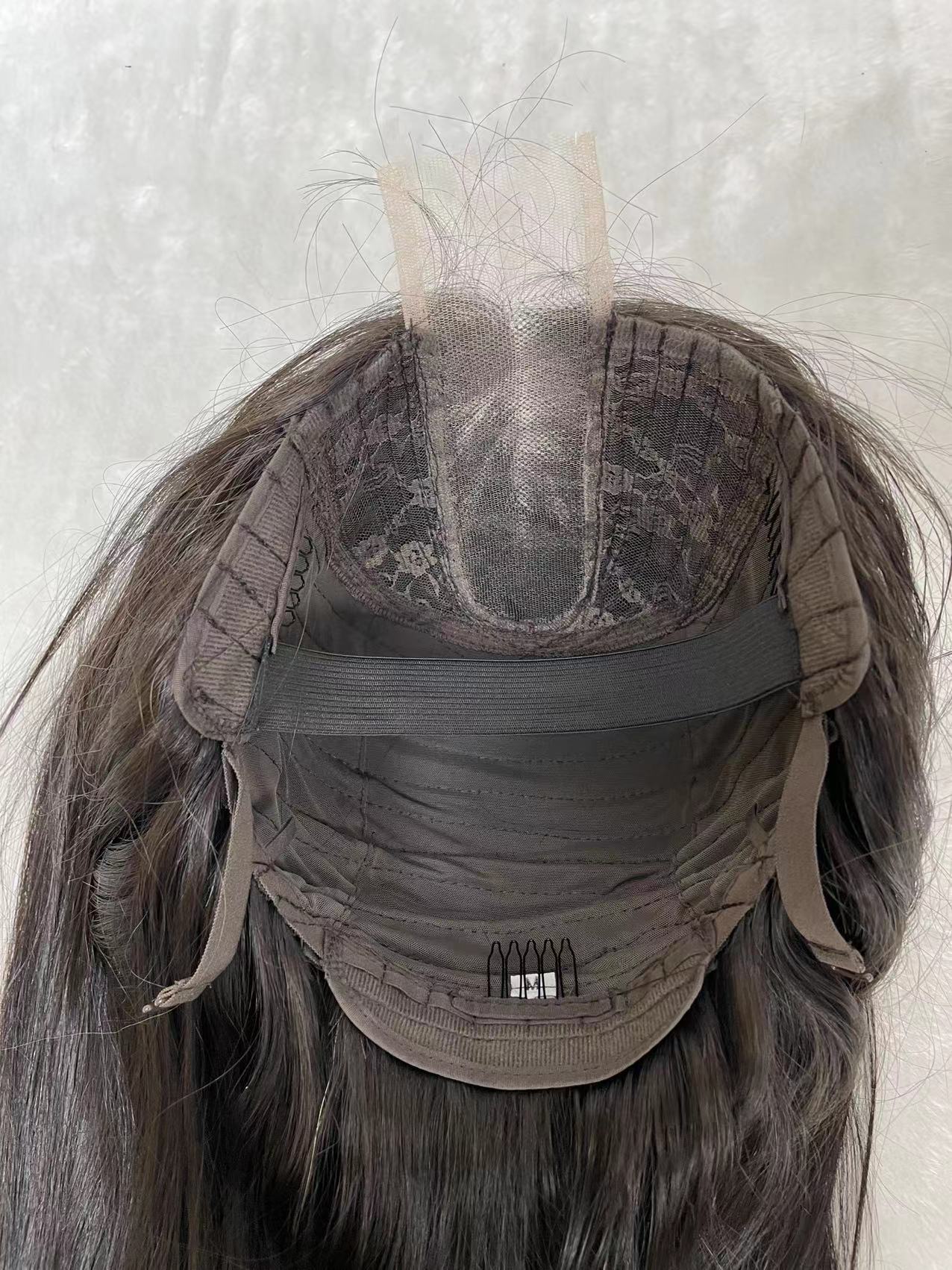 Raw Hair Glueless Wig 2x6 HD Closure Wigs Straight Film HD Lace Wigs