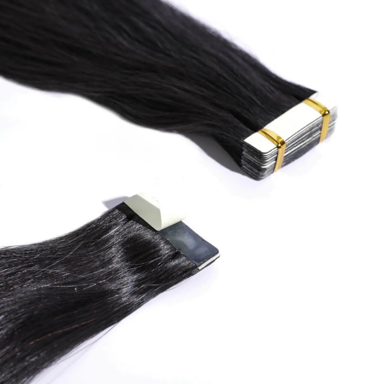 Burmese Hair Straight Tape Ins  Extensions