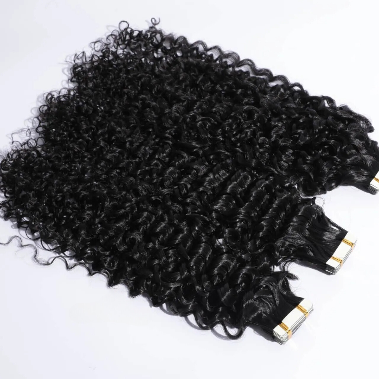 Burmse Hair  Curly Wave Tape-In Extension